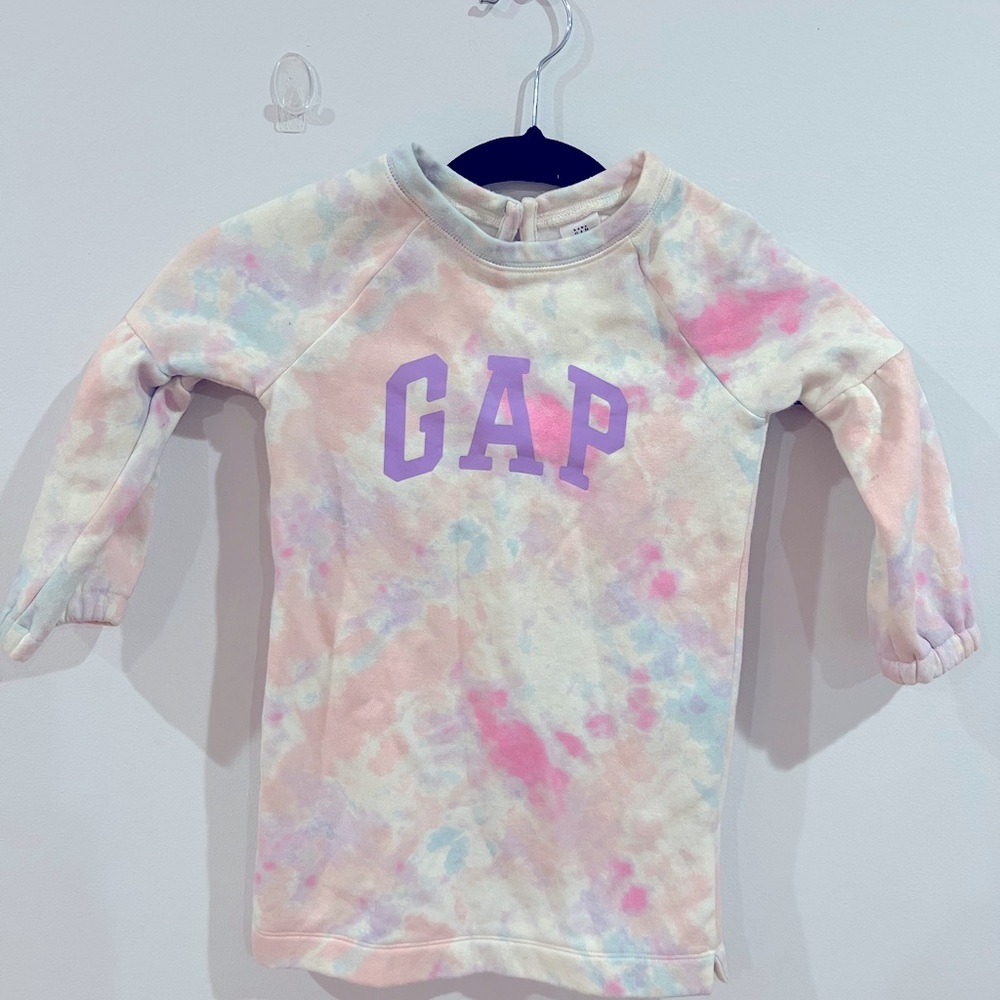 Gap toddler girl sweatshirt dress